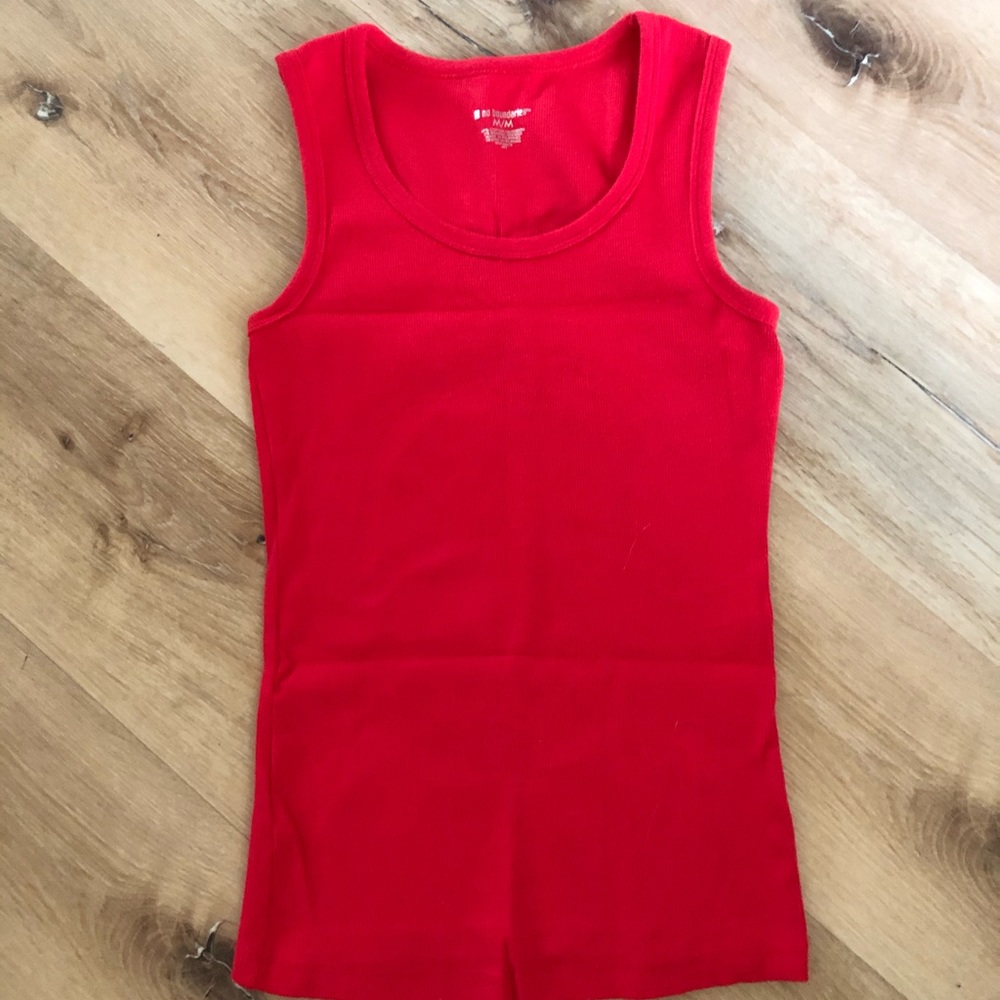 Ribbed tank top
